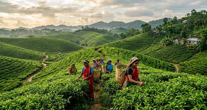 Sreemangal tea gardens