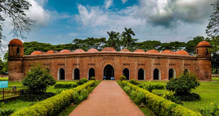 The Sixty Dome Mosque (Shat Gombuj Mosque), Bagerhat